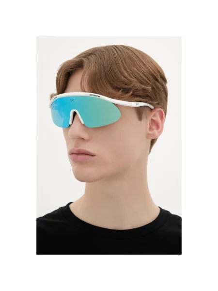 Emporio Armani okulary przeciwsłoneczne białe