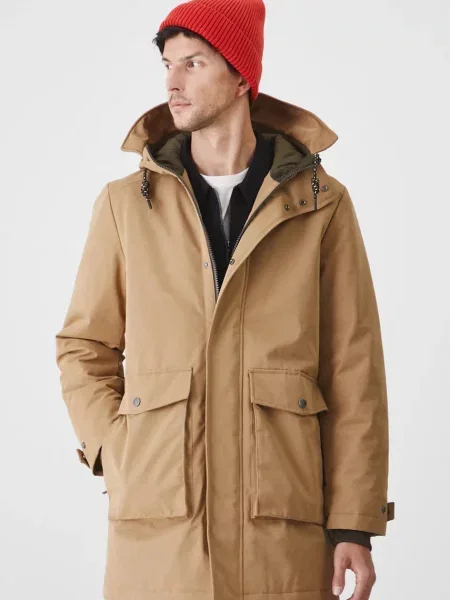 Парка Medicine мъжка зимен модел бежово