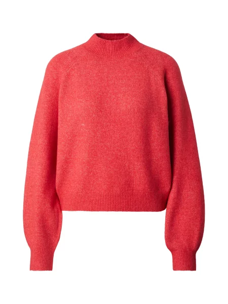 VERO MODA Pulover VMLEAF deschis roșu