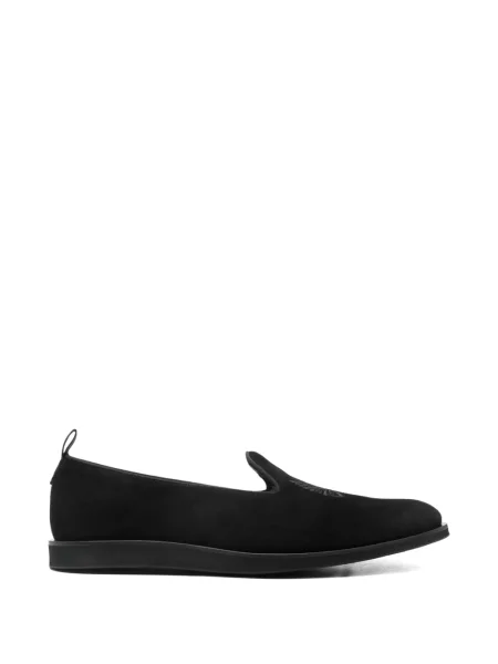 Loafers Needles s výšivkou černé