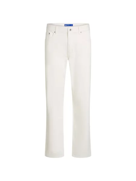 Blugi drepți Karl Lagerfeld Jeans alb