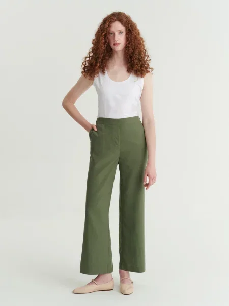 TATUUM Pantaloni Neraka 1 kiwi verde