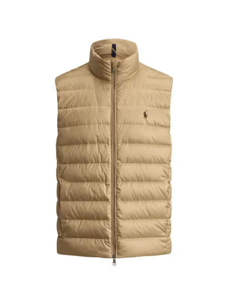 Mănuși Polo Ralph Lauren din piele de căprioară cu șireturi cu vârf închis albastru