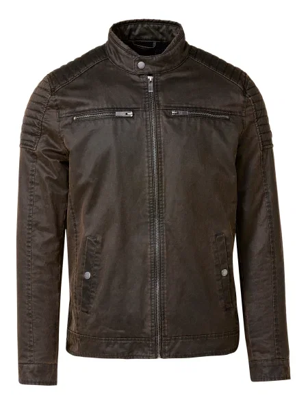 KOROSHI Prehodna jakna rjava