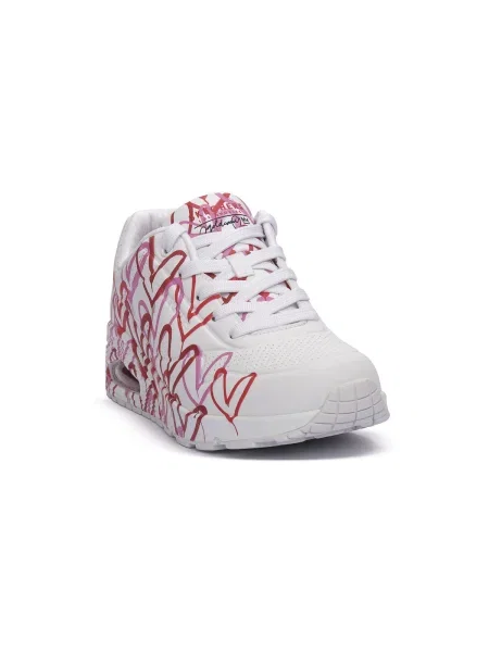 Pantofi Skechers alb