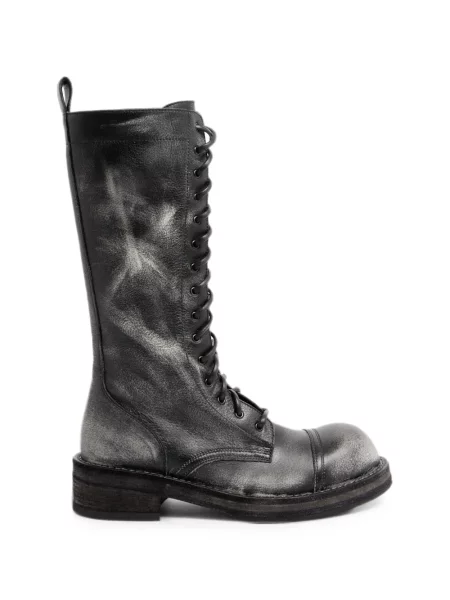 Botine Ann Demeulemeester din piele negru