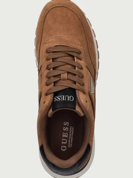 Замшевые кроссовки Guess