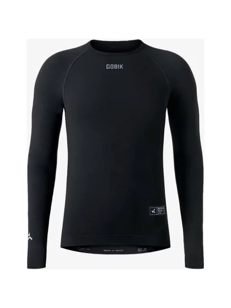 Koszulka wewnętrzna Gobik Winter Merino z długim rękawem XS-S czarna