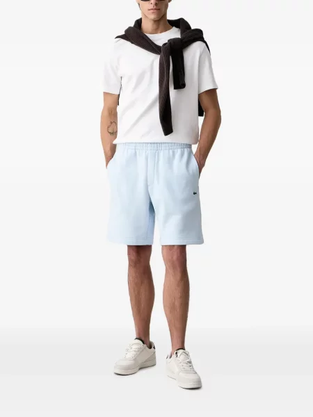 Szorty Lacoste polarowe niebieskie