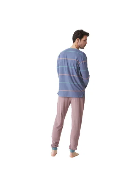 Pijamale J&j Brothers albastru