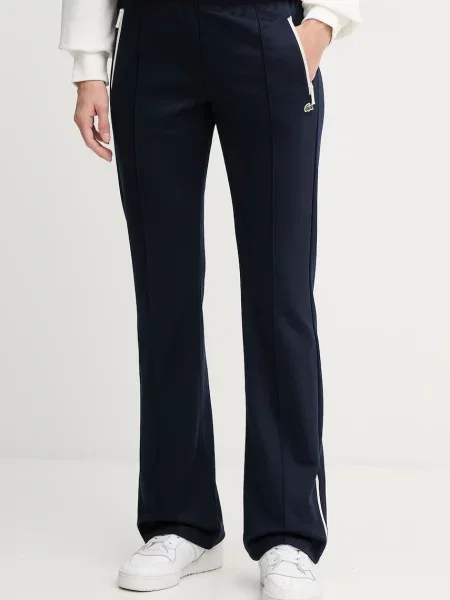 Lacoste pantaloni de trening bleumarin uni