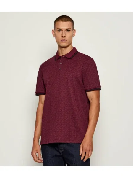 Michael Kors Polo GREENWICH bordo