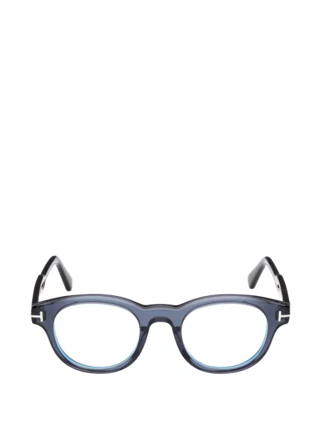 Ochelari de soare rotunzi Tom Ford Eyewear albastru