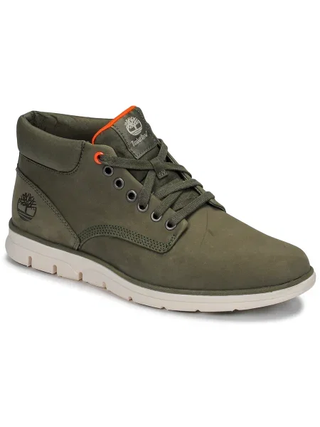 Kožené tenisky Timberland zelená