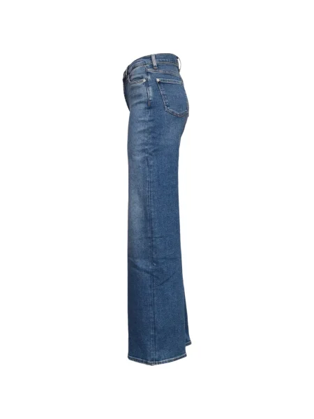 Дънки straight leg 7 For All Mankind дизайн с пет джоба синьо