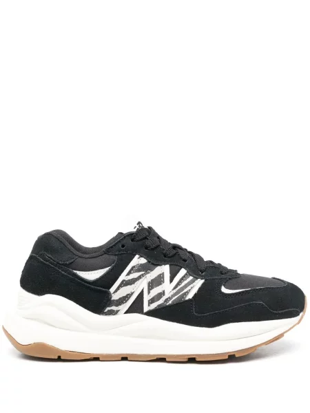 Sneakerși New Balance cu imagine cu model zebră negru