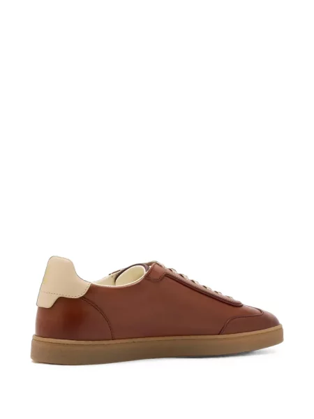 Sneakerși Brunello Cucinelli din piele maro