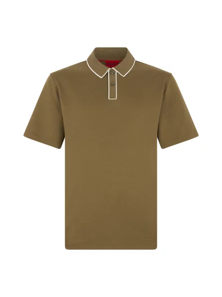 Koszulka polo Boss brązowa