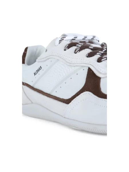 Sneakersy Alohas skórzane białe