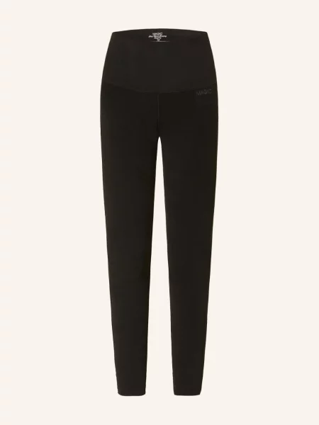 Magic Bodyfashion Legginsy Modelujące Stay Warm Z Polaru schwarz czarne
