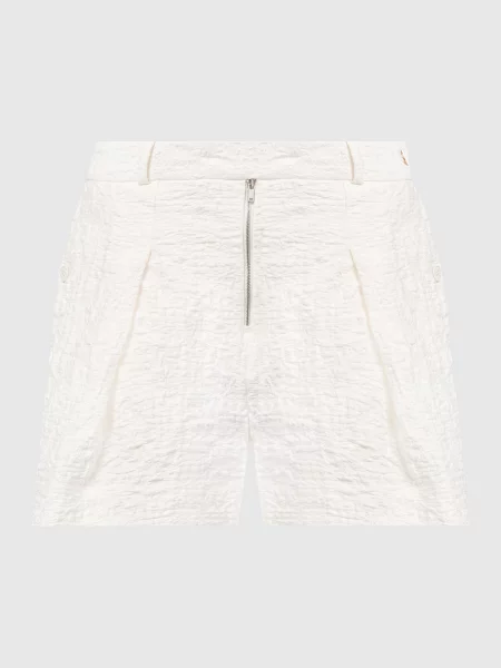 Шорти з ефектом жатки Jil Sander бежеві