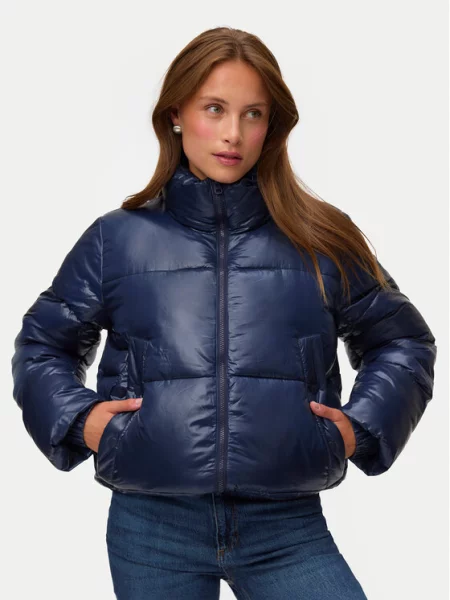 Vero Moda Žieminė striukė Sabrina Tamsiai mėlyna