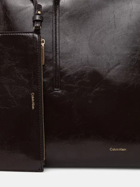Calvin Klein Shopper táska csokoládé barna
