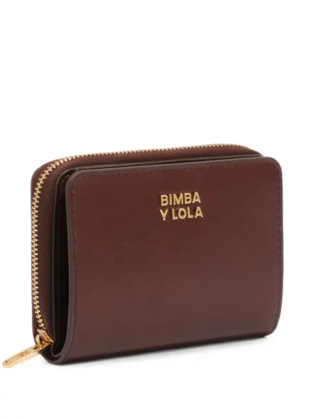 Portofel Bimba Y Lola din piele cu rever maro