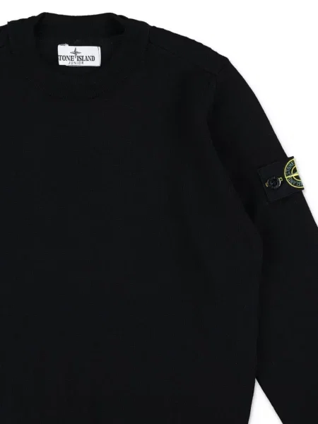 Bluza dziecięca Stone Island czarna