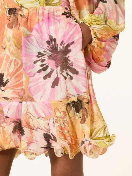 Dorothee Schumacher Sukně Floral Dream tmavě / růžová / oranžová žlutá