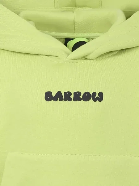 Bluza z kapturem dziecięca Barrow zielona