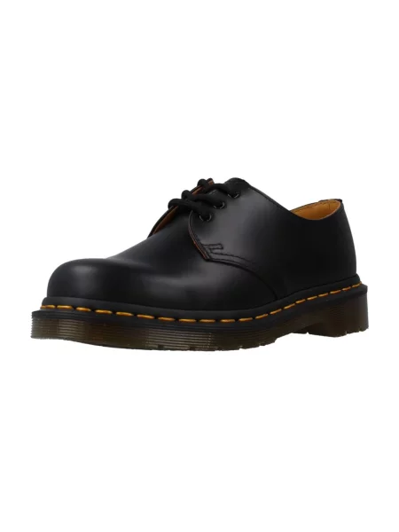 Półbuty Dr. Martens skórzane eleganckie czarne