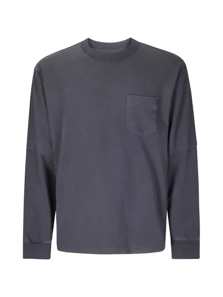 Lung tricou Sacai gri