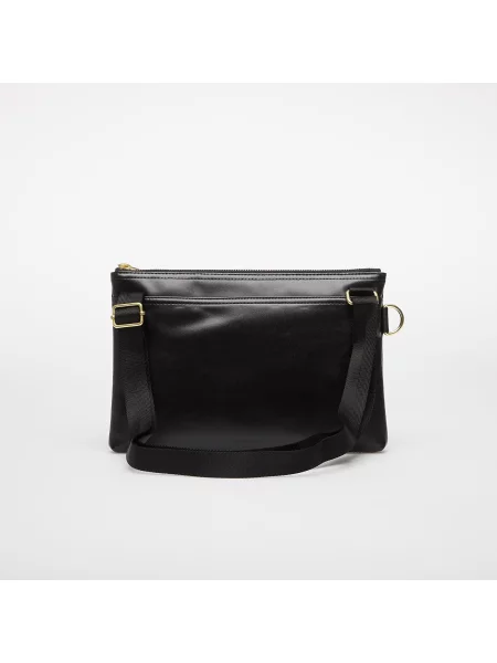Geantă Fred Perry din piele negru