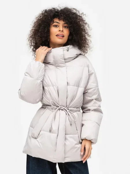 Зимова куртка VIVA WEAR молочний