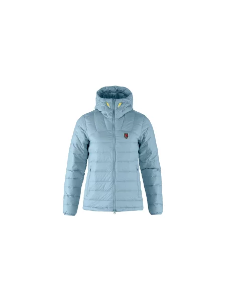 Fjällräven Expedition Pack Down Hoodie W Kobiety Kurtki Fjällräven Size: XS niebieski