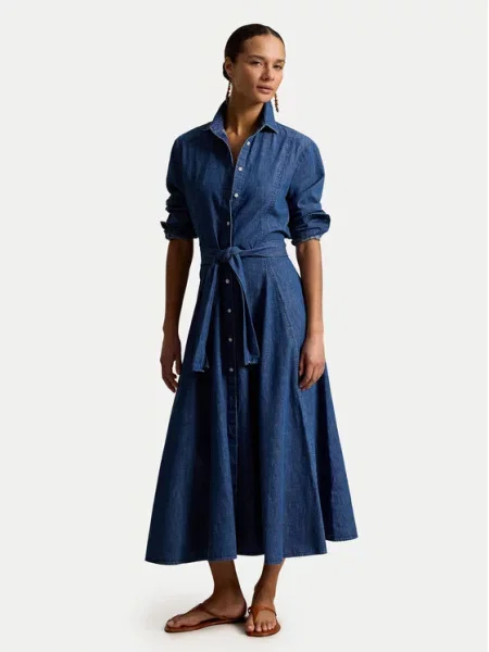 Polo Ralph Lauren Дънкова рокля син