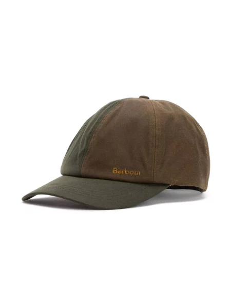Barbour czapka bejsbolówka brązowa