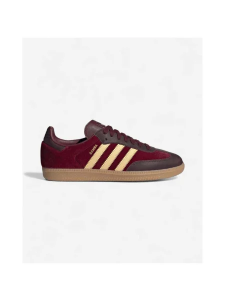 Pantofi Adidas de catifea roșu