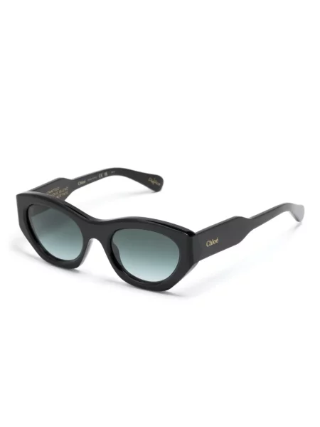 Saulės akiniai Chloé Eyewear juoda