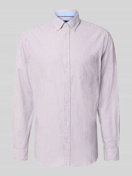 Koszula casualowa o kroju regular fit z kołnierzykiem typu button down Christian Berg Men