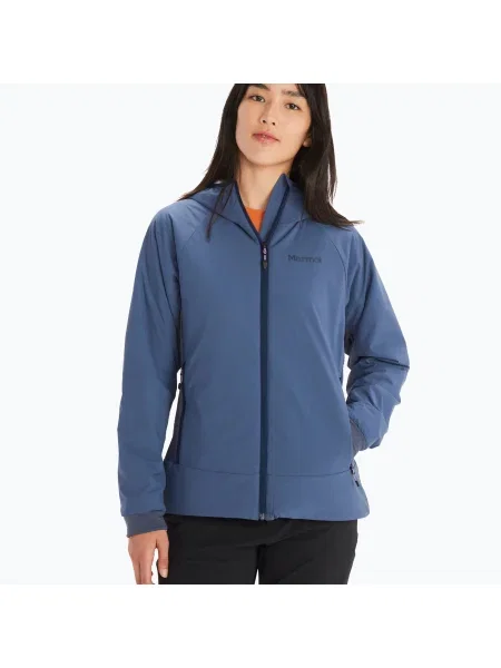 Marmot Novus Lt Hybrid Hoody jachetă pentru femei albastru