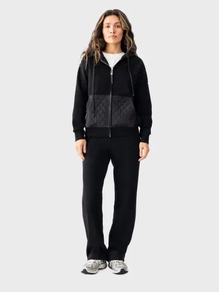 Спортивний костюм AVECS вовна/віскоза чорний