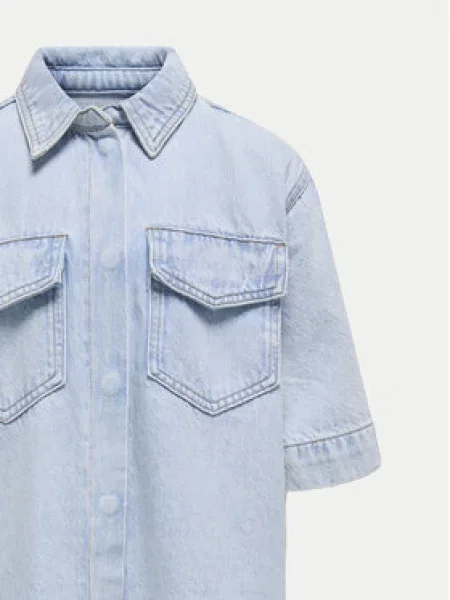 Kids ONLY Jeans haljina Sophie Oversize plava