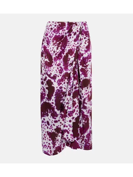 Midi krilo Dries Van Noten bela