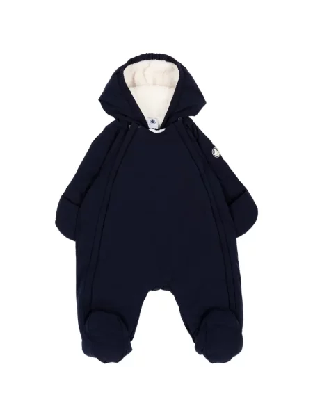 Płaszcz dziecięcy Petit Bateau niebieski