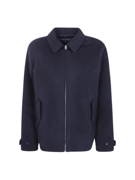 Kurtka Comme Des Garcons wełniana pikowana niebieska