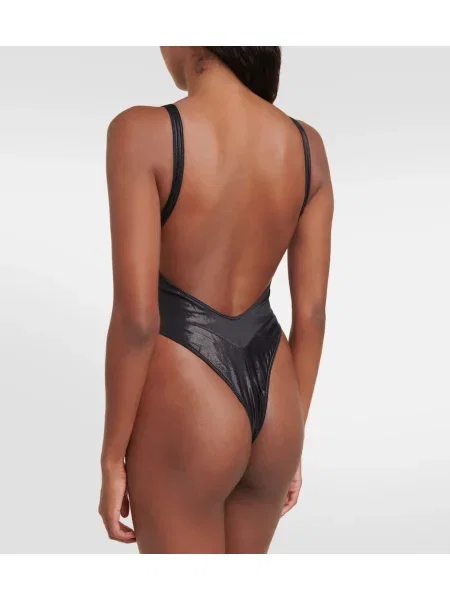 Costum de baie Mugler negru