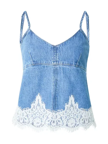 LEVI'S ® Top Denim Cami albastru denim alb