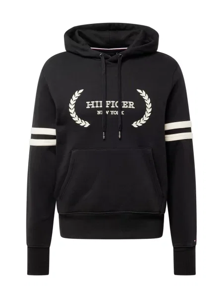 Mikina Tommy Hilfiger čierna